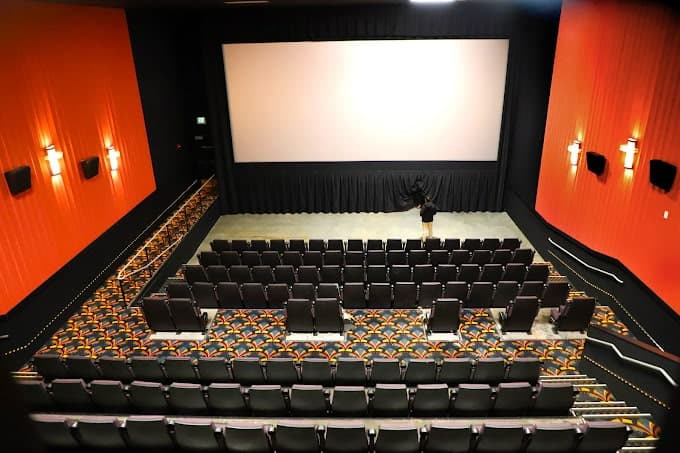 Family reviewing real estate plans