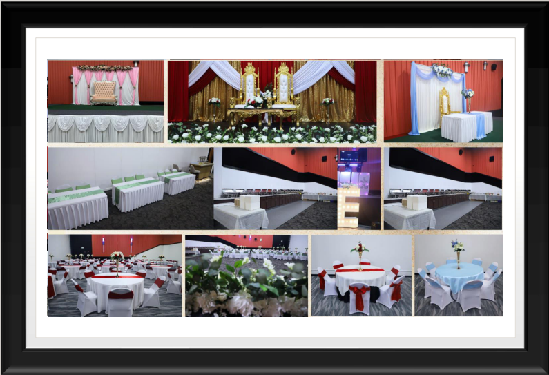 COMPLETE DECORATION PACKAGES WITH STAGE
